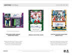 2023 Panini Certified Football Hobby 16 Box Case