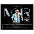 2025/26 Panini Noir Road to World Cup Soccer Hobby Box